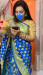 রয়্যাল ব্লু-গোল্ডেন বেনারসি শাড়ি – মাত্র ৩৫০০ টাকা